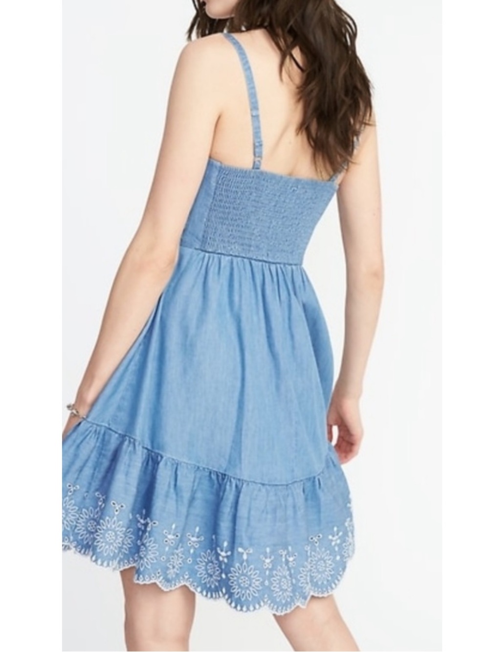 NWOT Old navy fit and flare cami dress size small petite - Picture 2 of 11